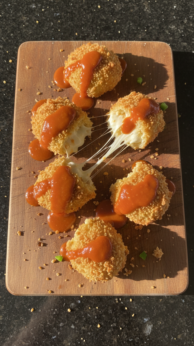 Buffalo Vegan Jalapeno Poppers