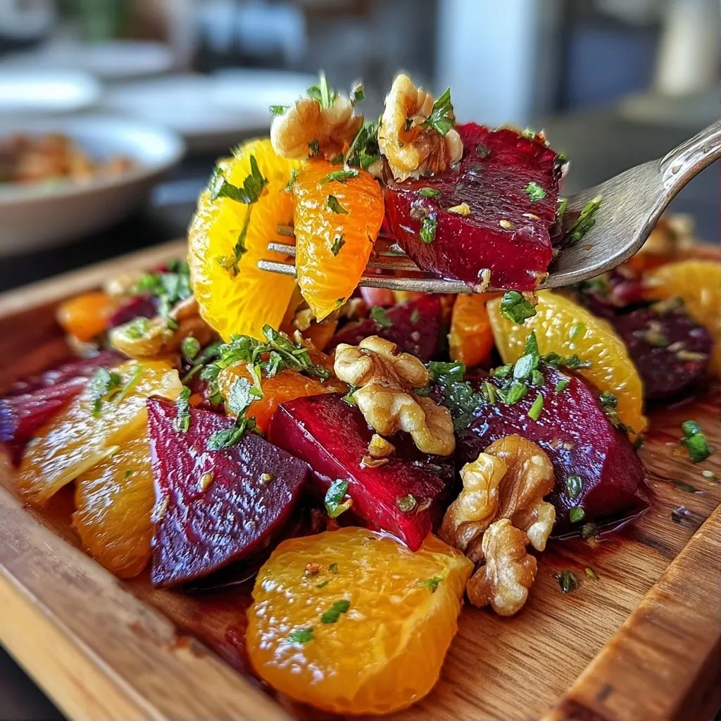 Roasted Beet Citrus Salad