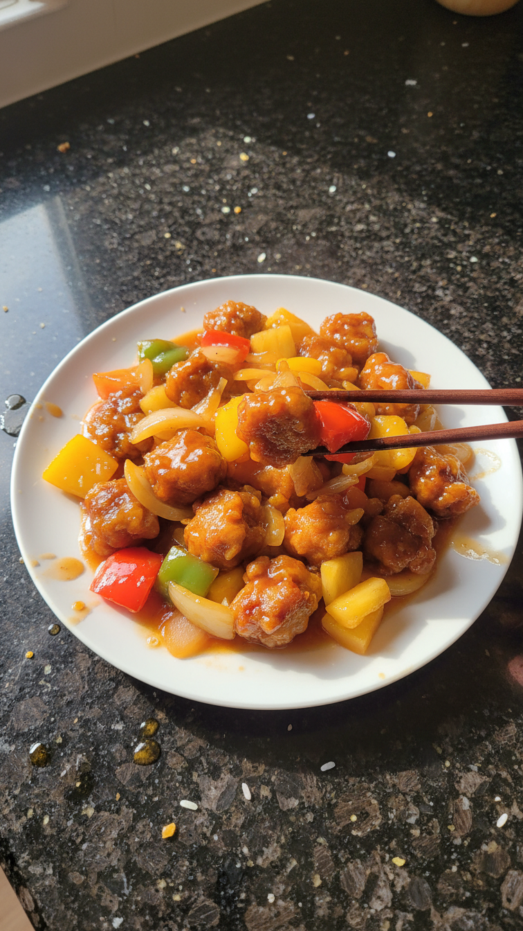 Sweet and Sour Pork Stir-Fry