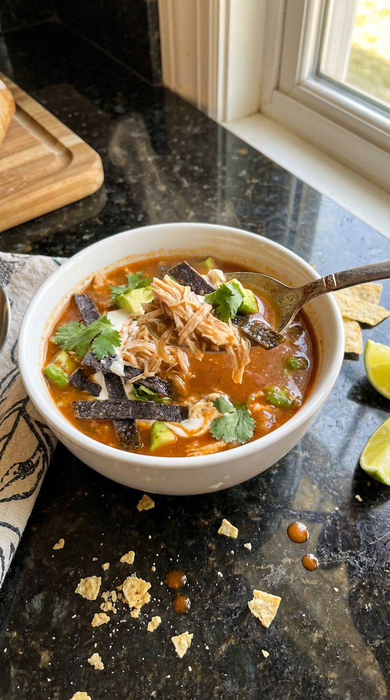 Chicken Tortilla Soup Fiesta
