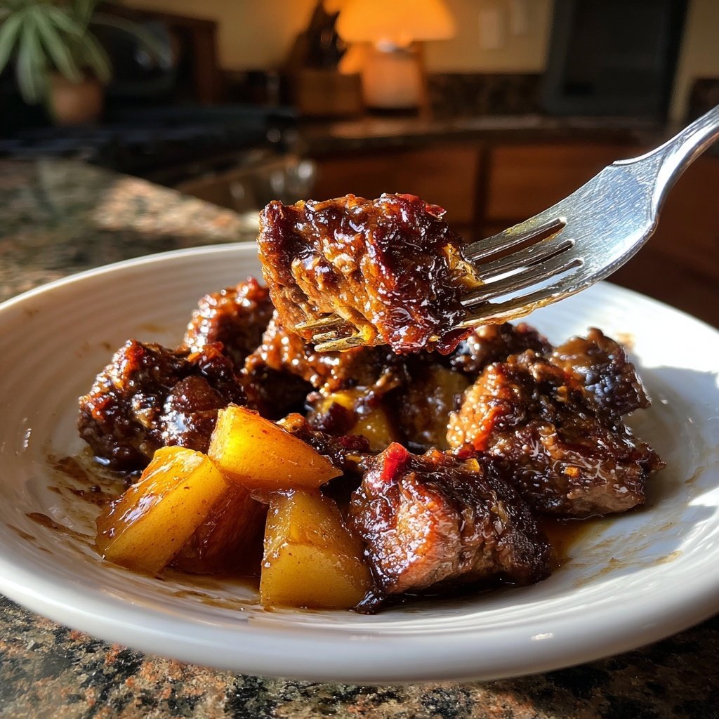 Apple Cider Braised Pork