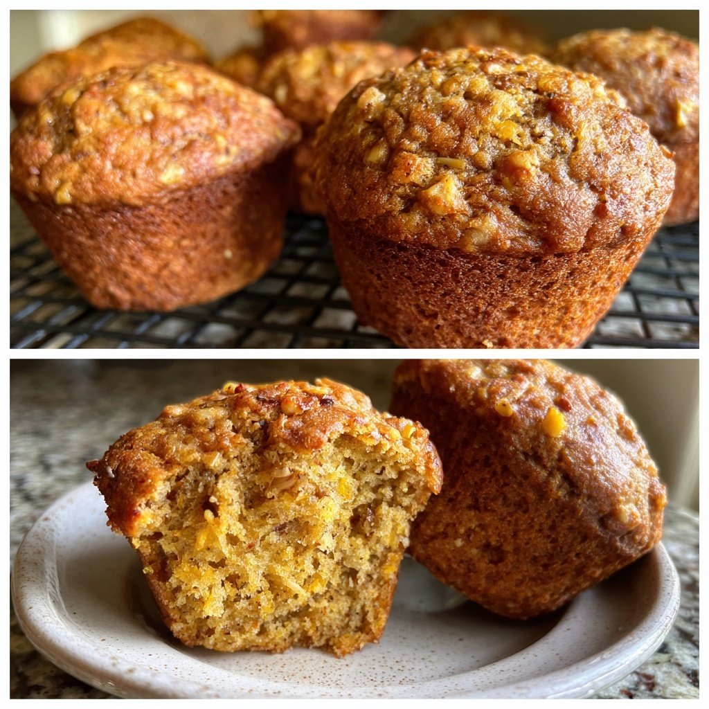 Banana Pumpkin Spice Muffins