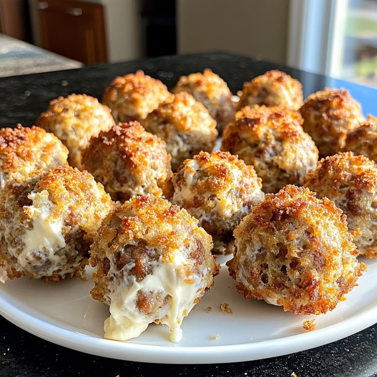 Cream Cheese Sausage Balls