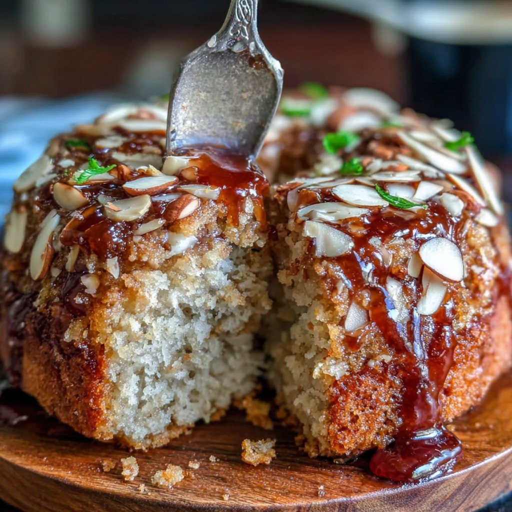 Honey Almond Spring Cake