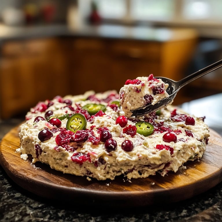 Quick Cranberry Jalapeno Dip