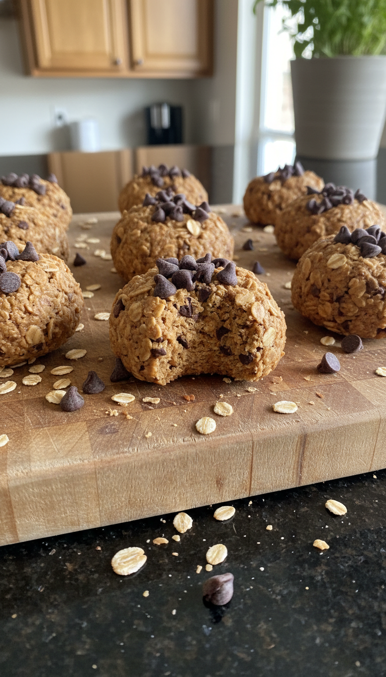 Peanut Butter Oat Protein Bites