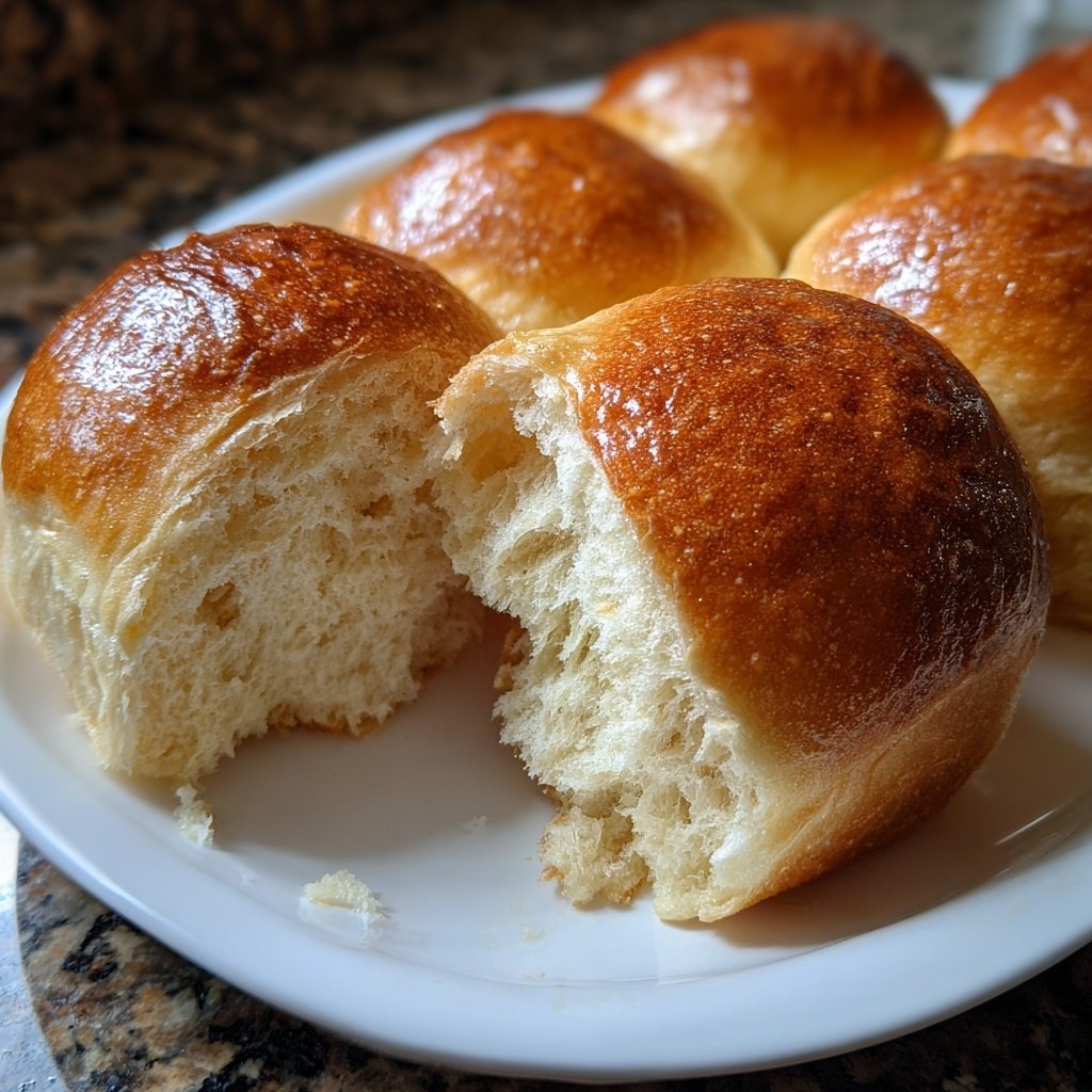 Soft Dinner Rolls Fluffy