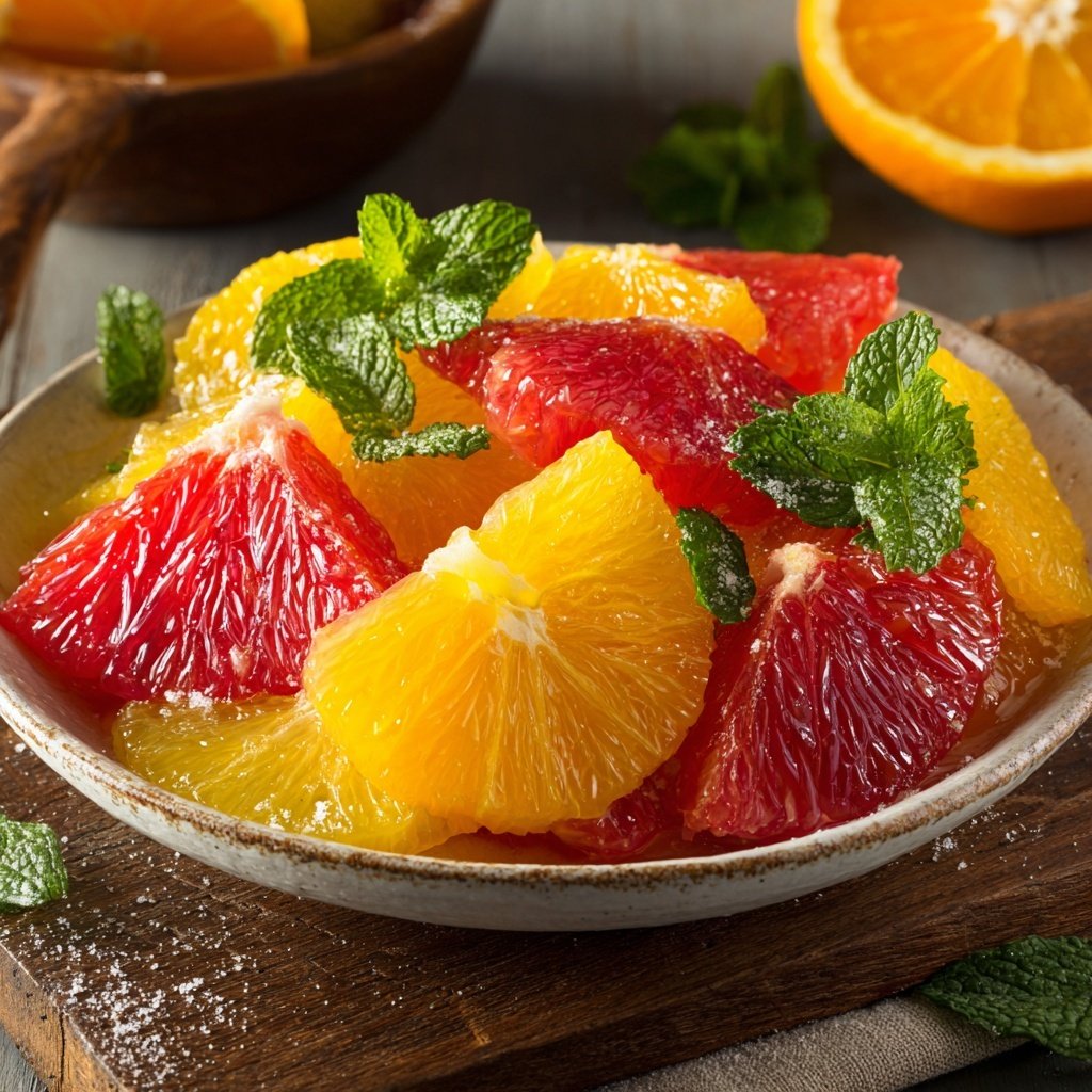 Lemon Orange Grapefruit Citrus Salad