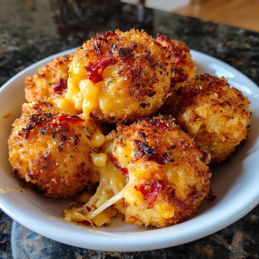 Lobster Mac Cheese Bites Golden