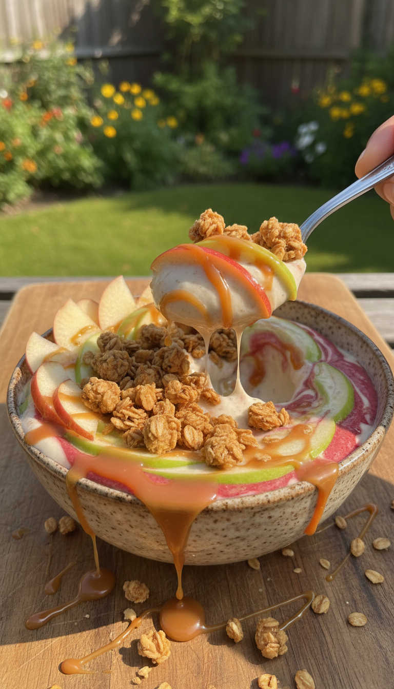 Candy Apple Smoothie Bowl