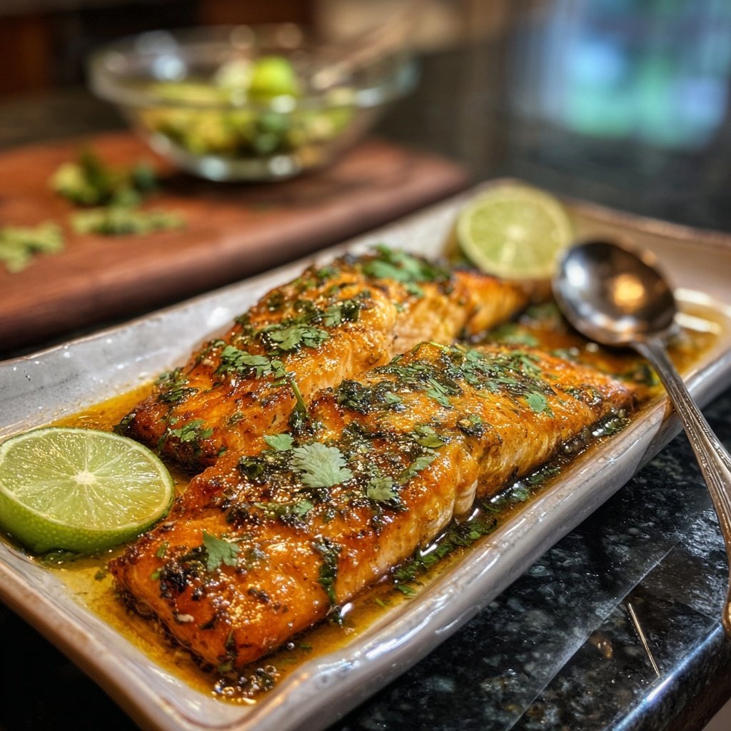 Chipotle Lime Salmon Marinade