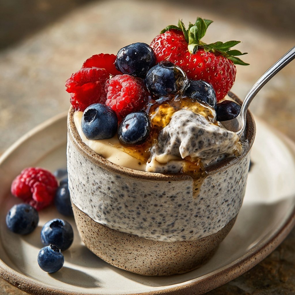 High Protein Chia Pudding
