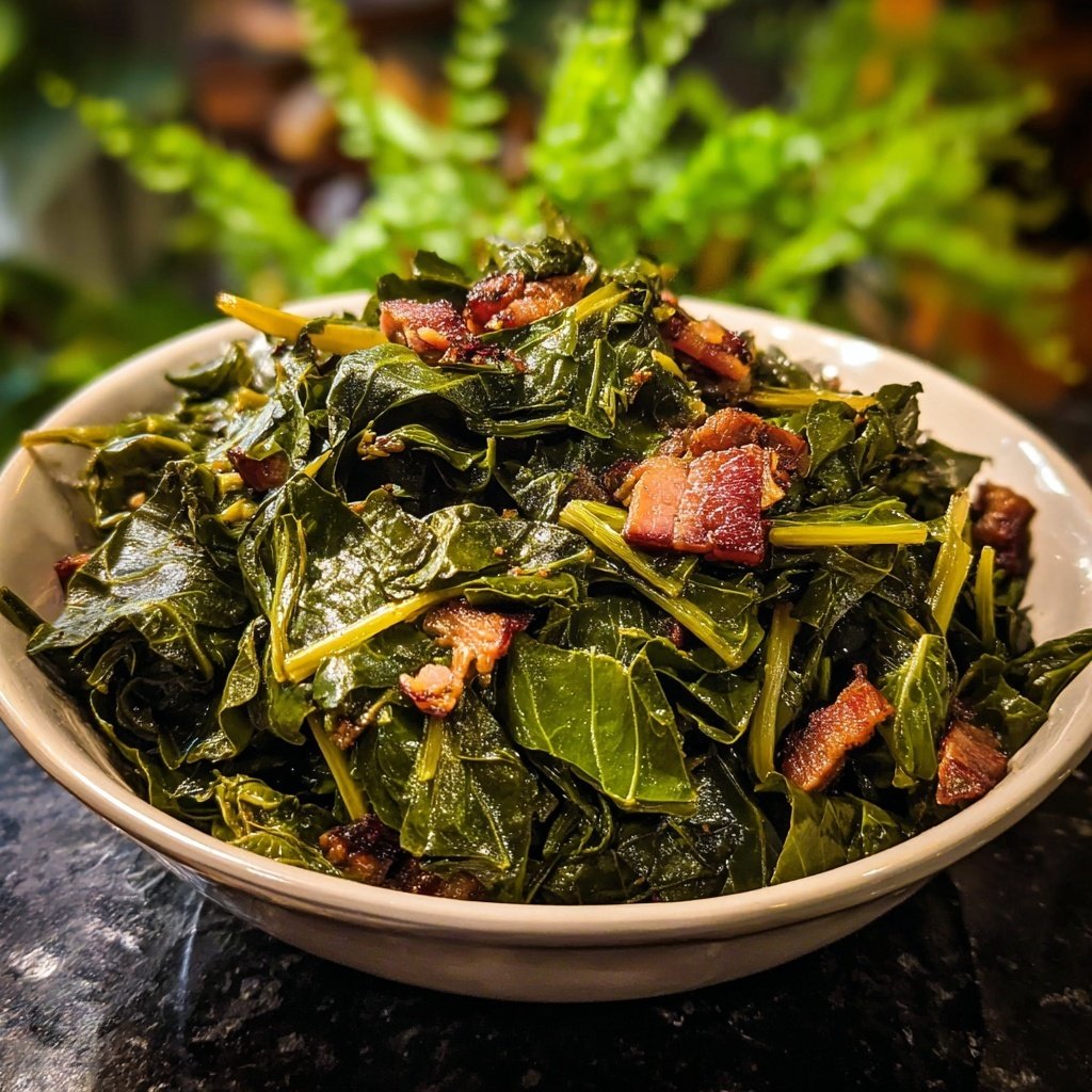 Collard Greens with Ham Hock
