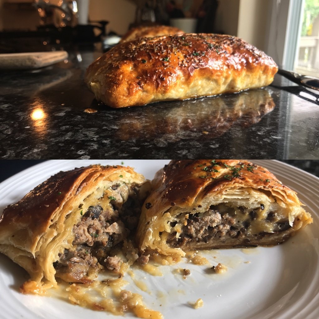 Mini Beef Wellington with Mushrooms