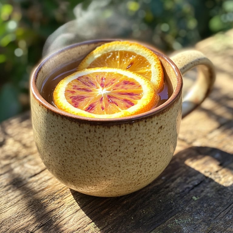 Orange Clove Infused Tea