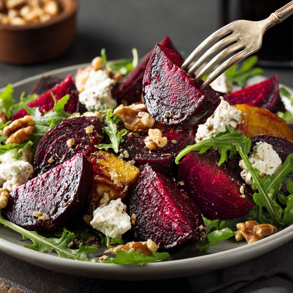 Savory Roasted Beet Salad