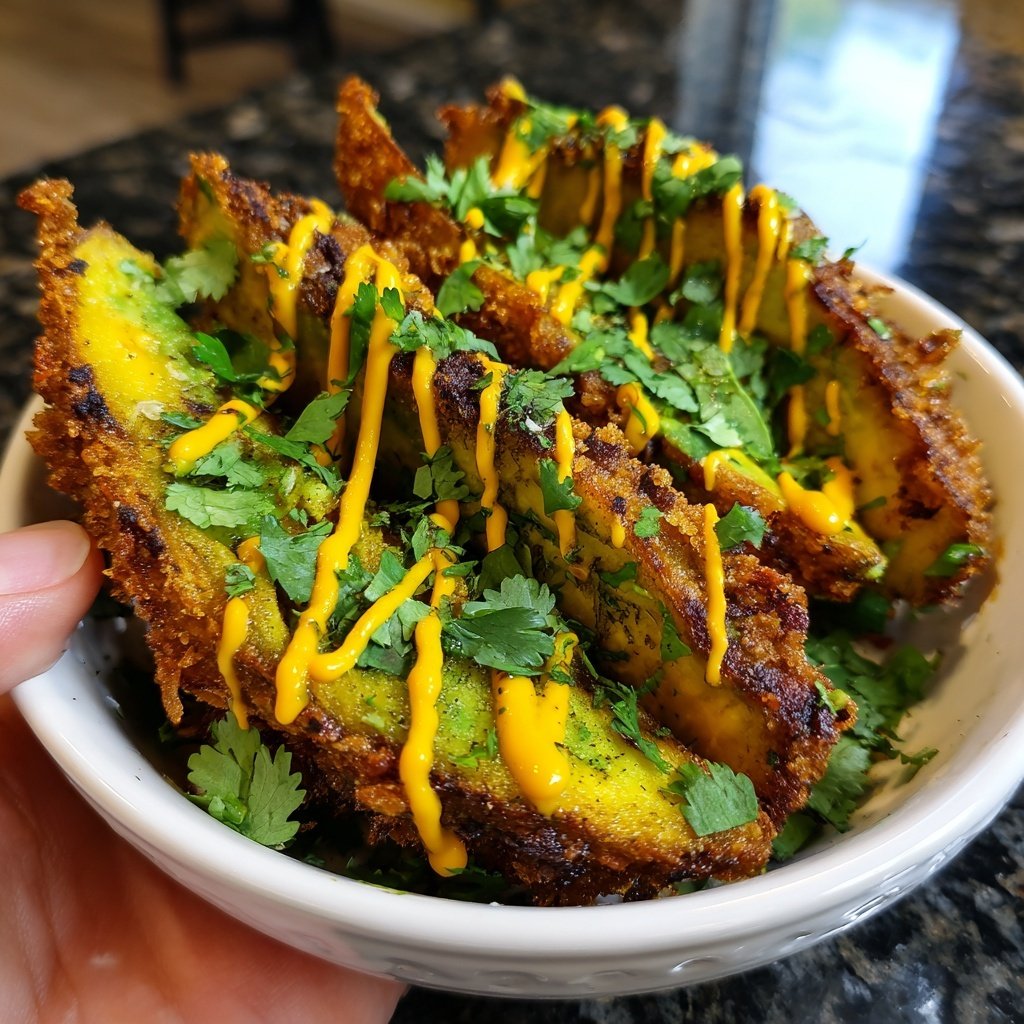 Loaded Avocado Fries Trio