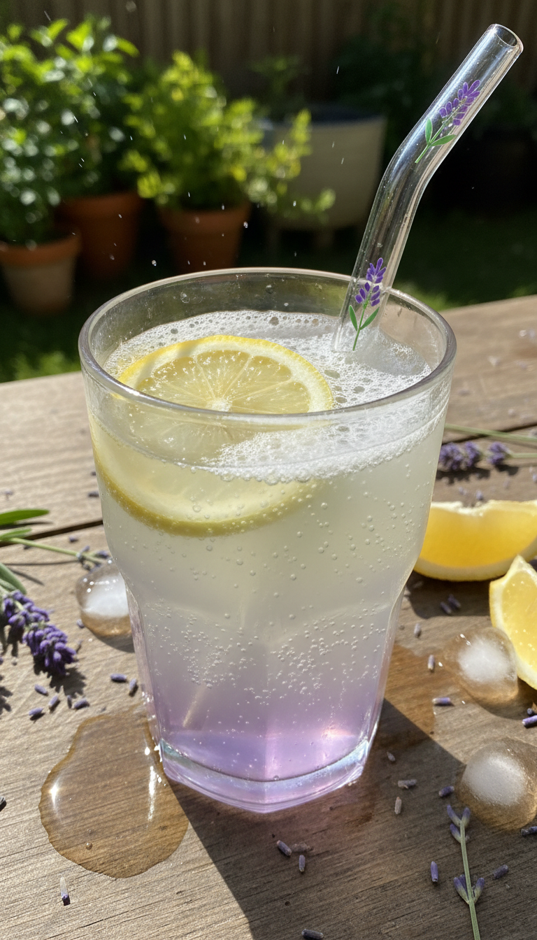 Sparkling Lavender Lemonade