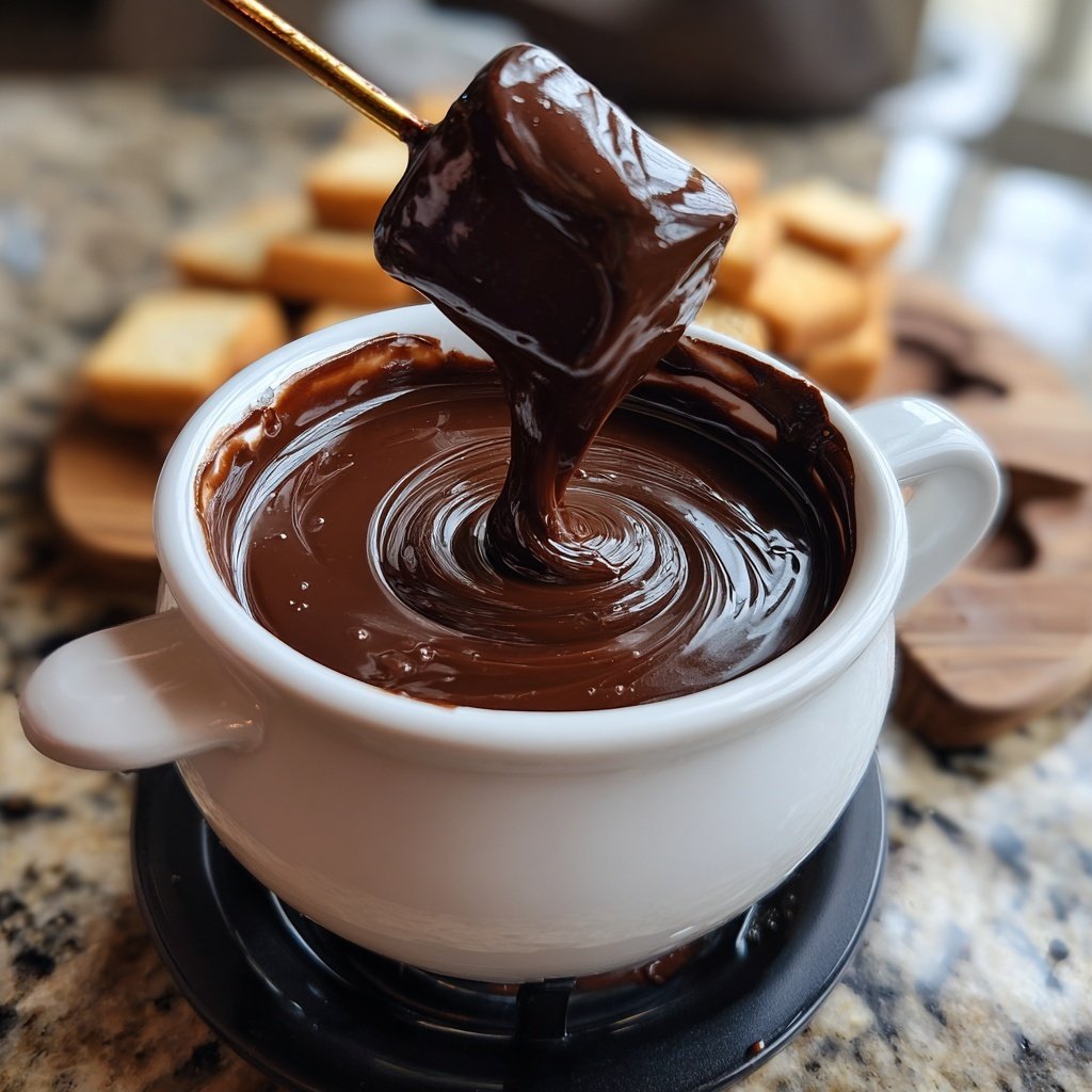 Marble Chocolate Fondue Experience