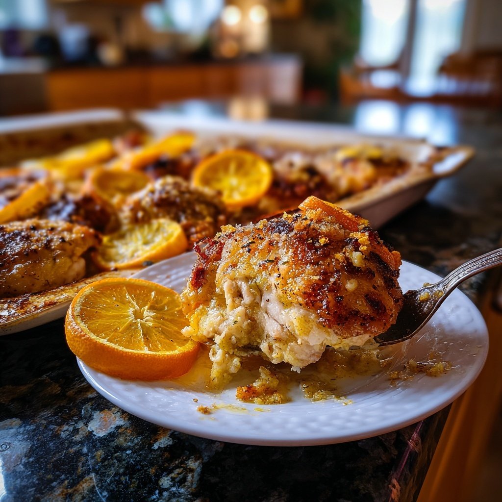 Cozy Citrus Chicken Bake