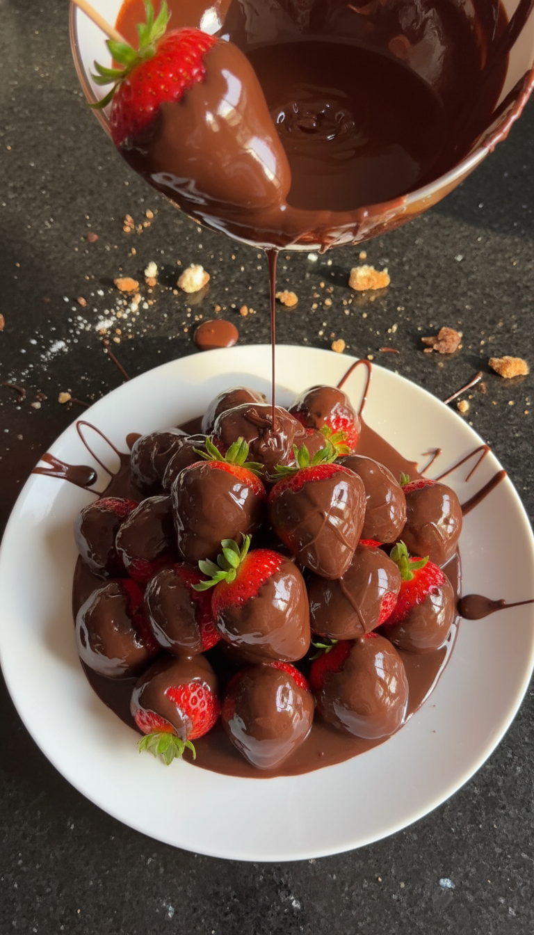 Chocolate Covered Strawberry Delight