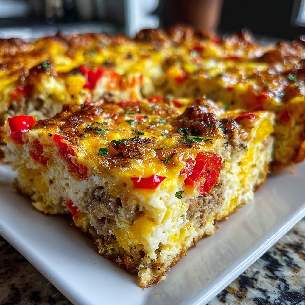 Make-Ahead Breakfast Egg Casserole