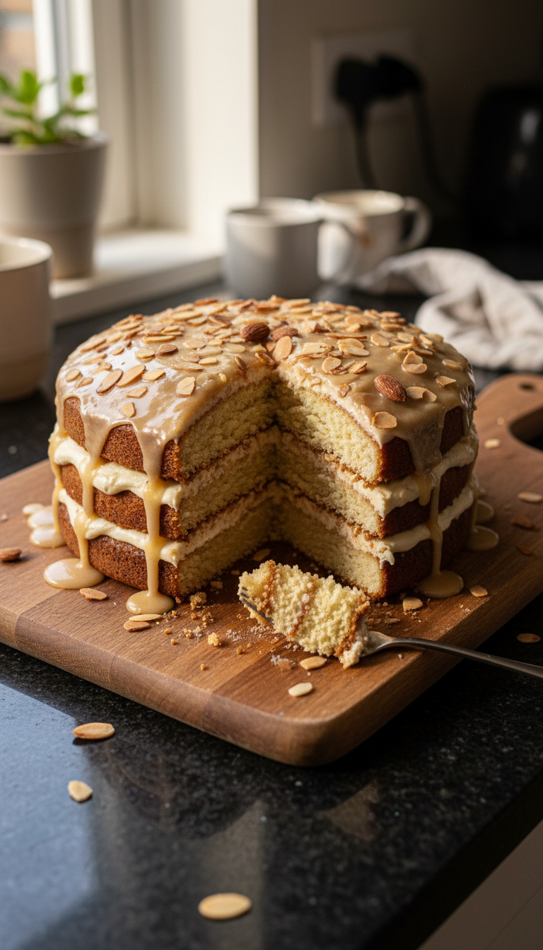 Sublime Vanilla Almond Cake