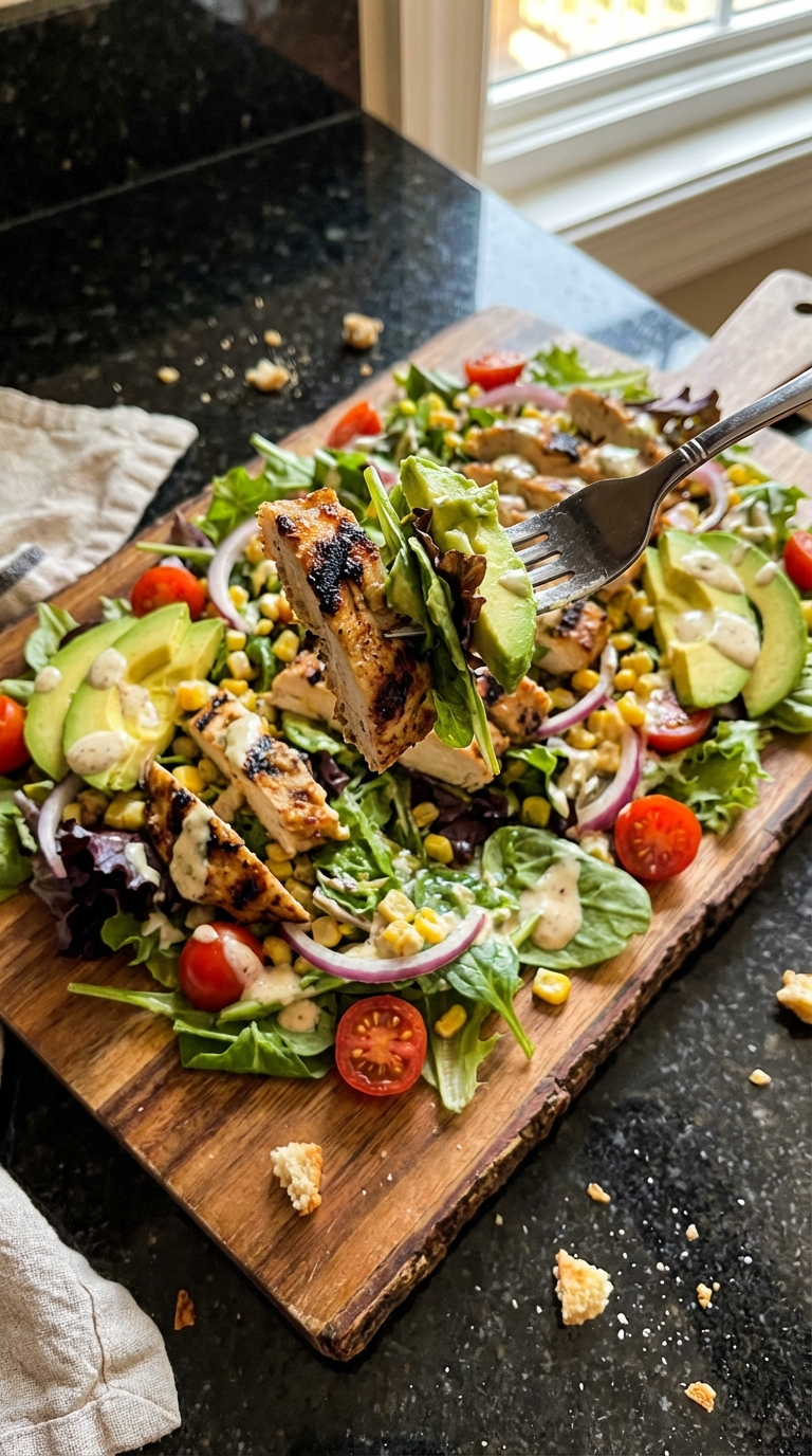 Zesty Grilled Chicken Salad